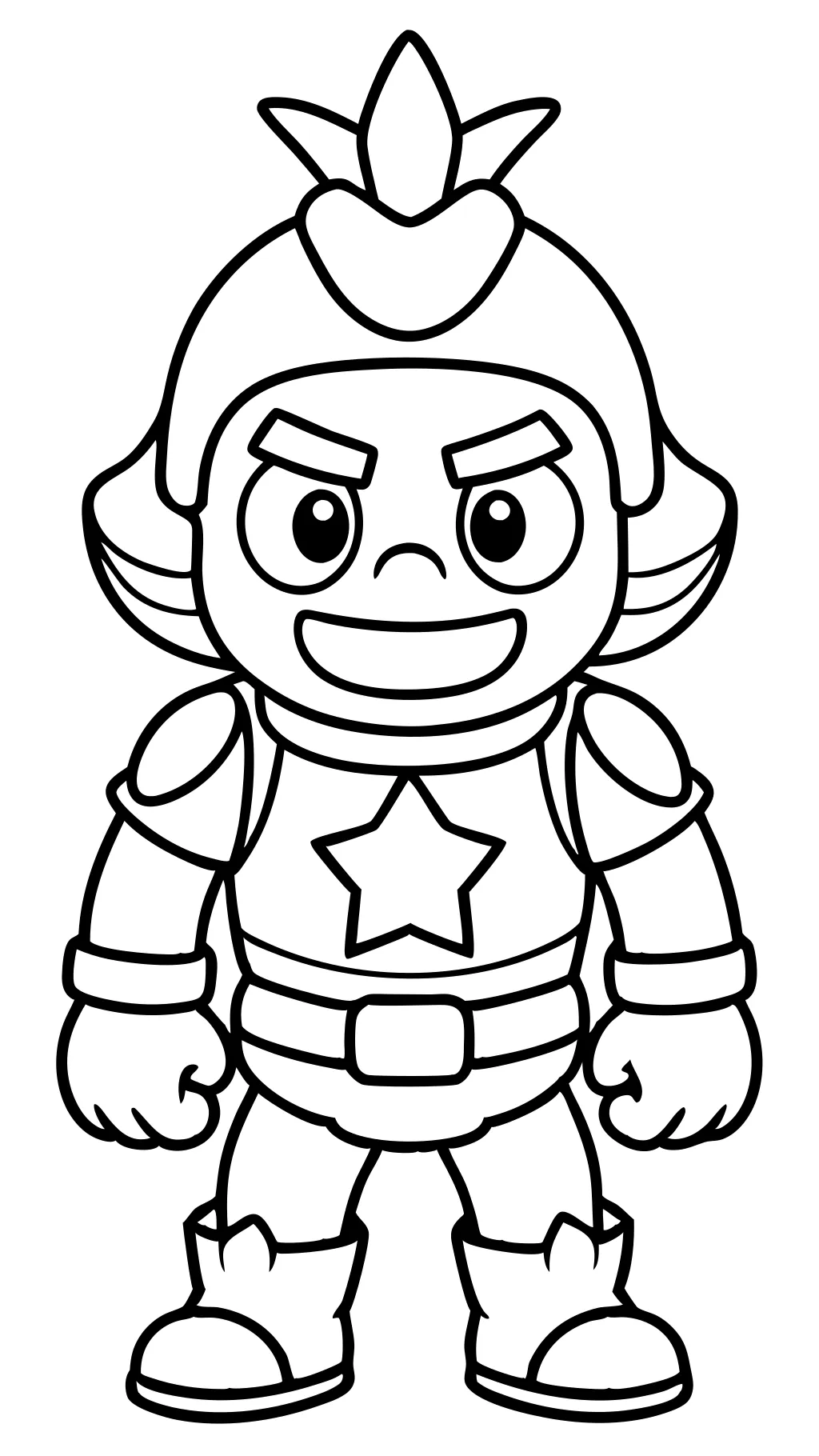 Páginas para colorear de Brawl Stars